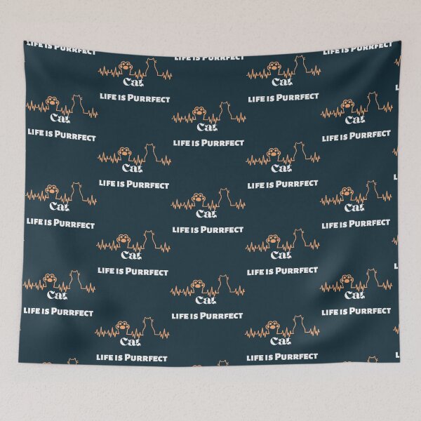 Item preview, Cat life is purrfect  designed and sold by 99organizersd.