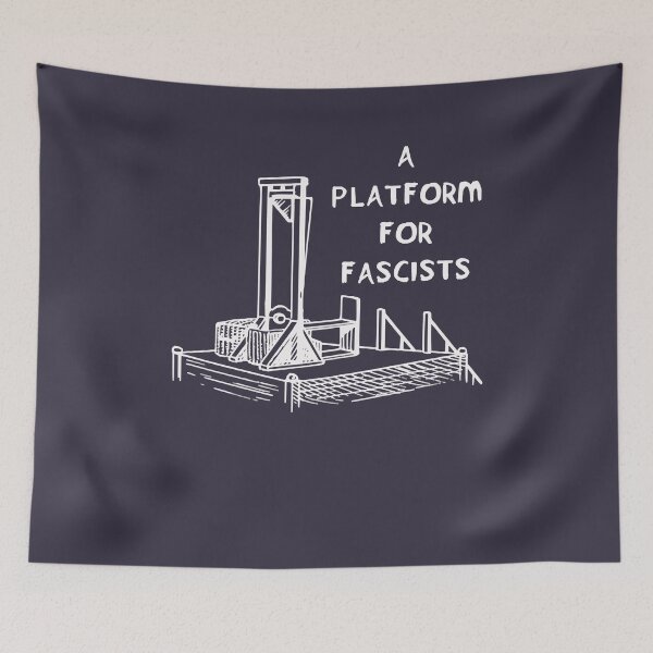 Item preview, Power Symbol Energy Sources A Platform For Fascists Guillotine Anti Fascist Graphic For Fans designed and sold by Paulette017Conn.