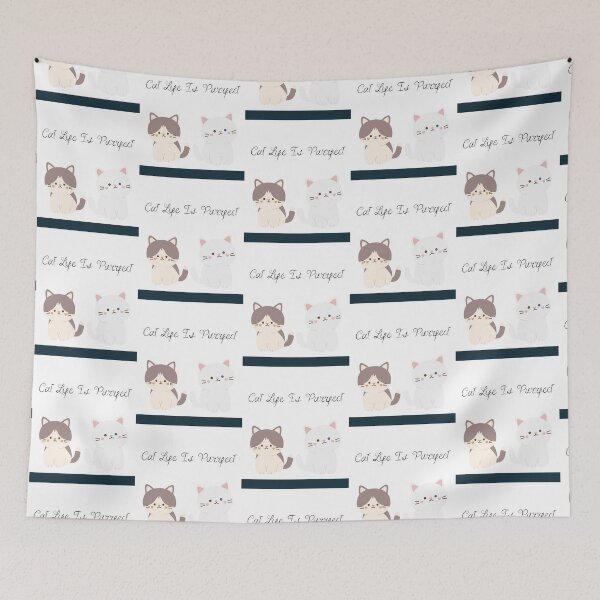 Item preview, Cat Life Is Purrfect Sleeveless Top designed and sold by 99organizersd.