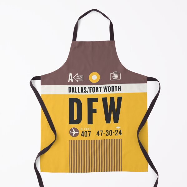 Item preview, Luggage Tag A - DFW Dallas Fort Worth USA designed and sold by VoodooCircus.