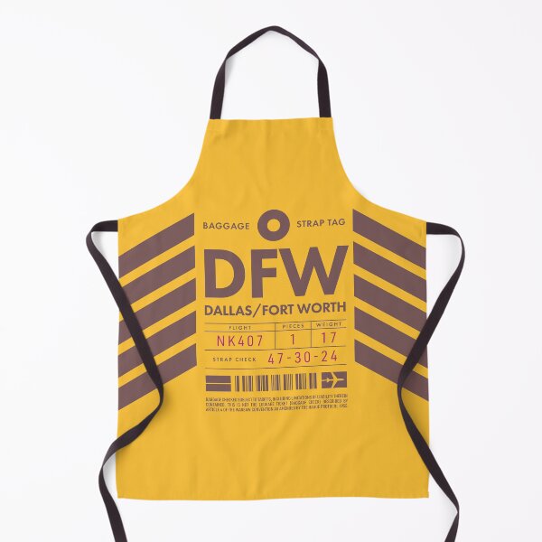 Item preview, Luggage Tag D - DFW Dallas Fort Worth USA designed and sold by VoodooCircus.