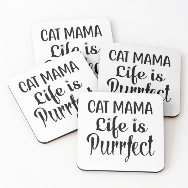 Item preview, Cat Life Is Purrfect,cat mam life is purrfect  designed and sold by 99organizersd.