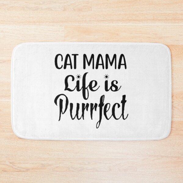 Item preview, Cat Life Is Purrfect,cat mam life is purrfect  designed and sold by 99organizersd.