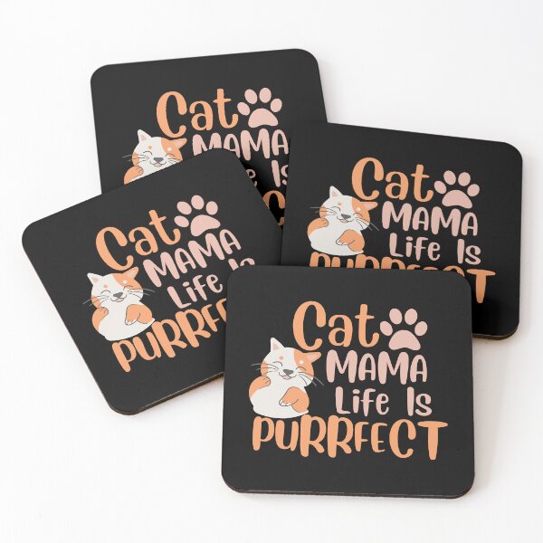 Item preview, cat mama life is purrfect  designed and sold by 99organizersd.