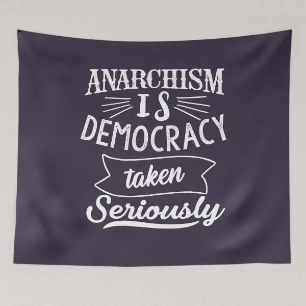 Item preview, Power Symbol Energy Sources Anarchism Is Democracy Taken Seriously Classic Fans designed and sold by Paulette017Conn.
