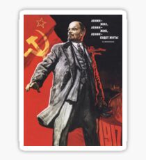 Lenin poster 1967 Sticker