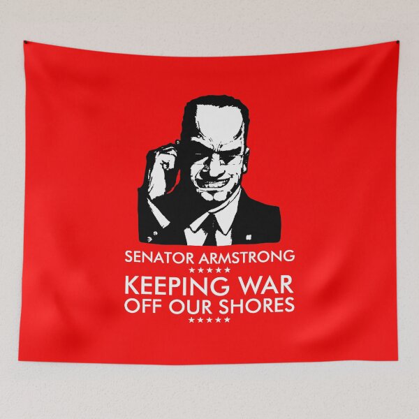 Item preview, Senator Armstrong Presidential Campaign - Metal Gear Rising: Revengeance designed and sold by KiaTheKing.