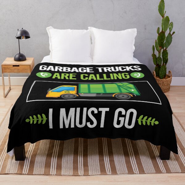 Item preview, It Is Calling Garbage Truck Trucks designed and sold by saraokcstreva.
