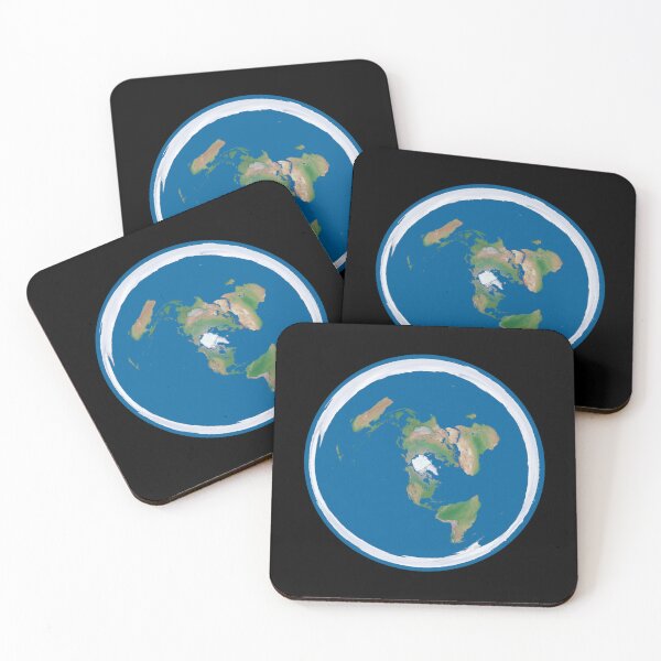 Item preview, Flat Earth Map Classic T-Shirt designed and sold by amberk1cira.