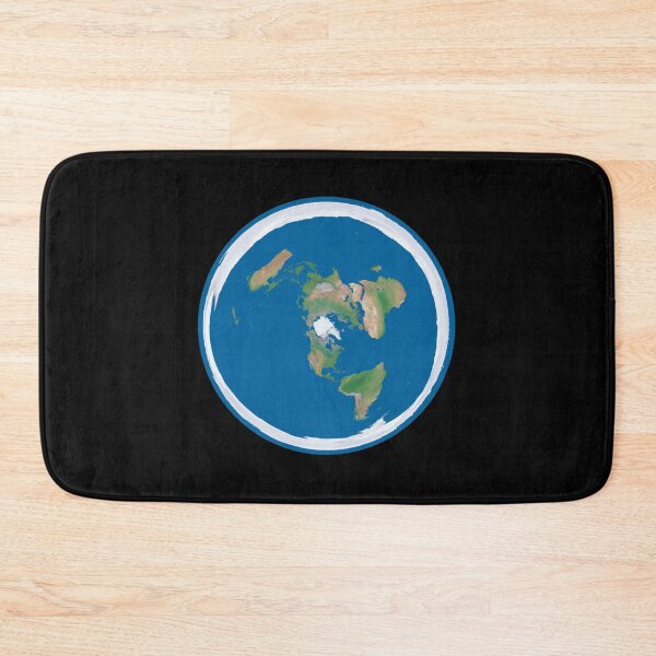 Item preview, Flat Earth Map Classic T-Shirt designed and sold by amberk1cira.