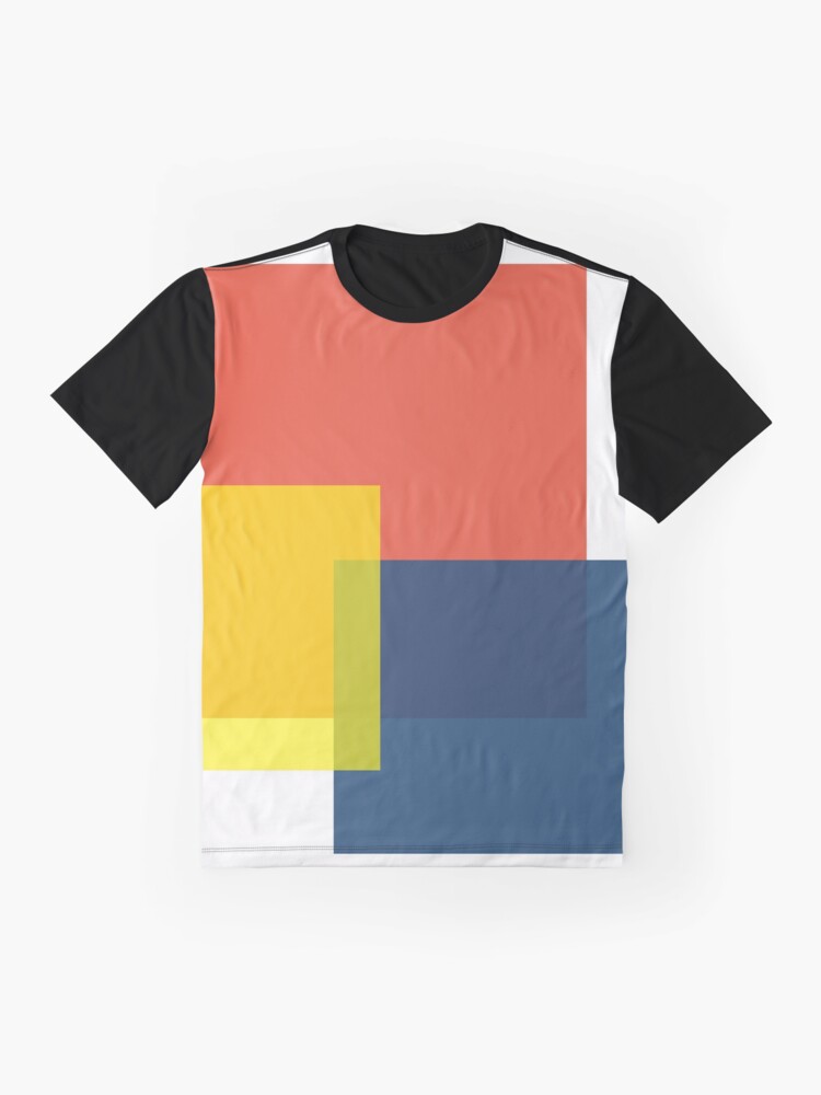 "Primary Colors Color Block" Tshirt for Sale by tuesdaymoon