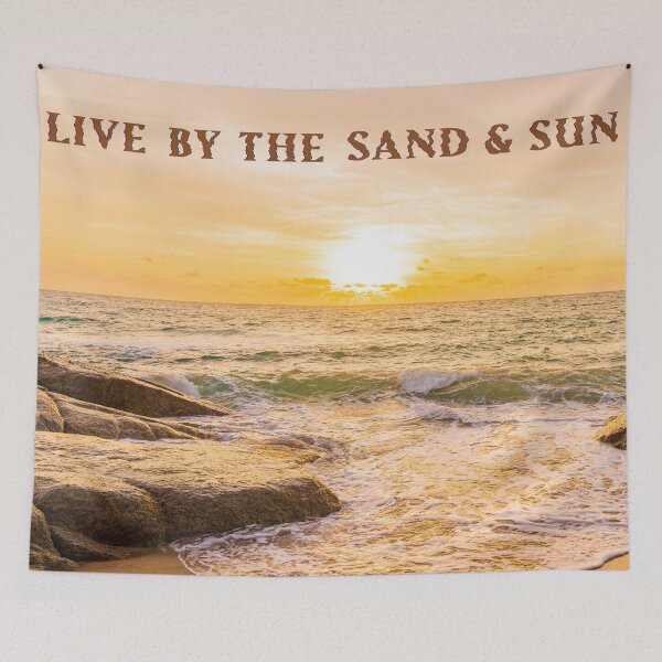 Item preview, Live by the Sun & Sand designed and sold by Unaiza Khalid.