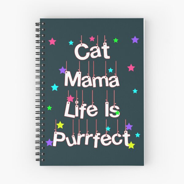 Item preview, Cat Mama Life Is Purrfect-BEST  designed and sold by 99organizersd.
