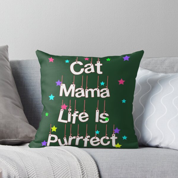 Item preview, Cat Mama Life Is Purrfect-BEST  designed and sold by 99organizersd.