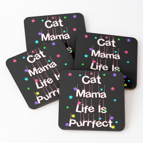 Item preview, Cat Mama Life Is Purrfect-BEST  designed and sold by 99organizersd.