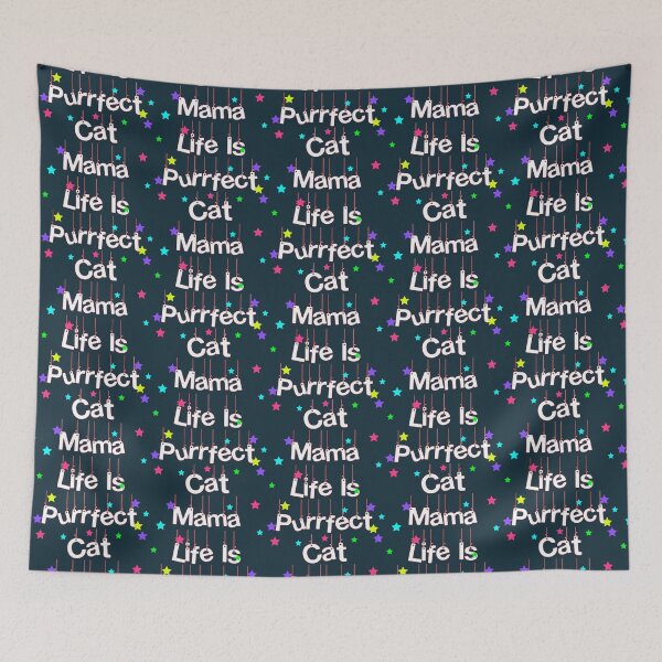 Item preview, Cat Mama Life Is Purrfect-BEST  designed and sold by 99organizersd.