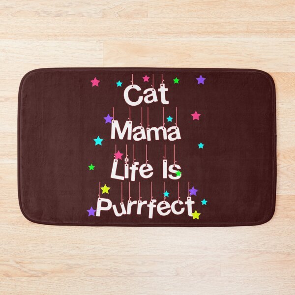 Item preview, Cat Mama Life Is Purrfect-BEST  designed and sold by 99organizersd.