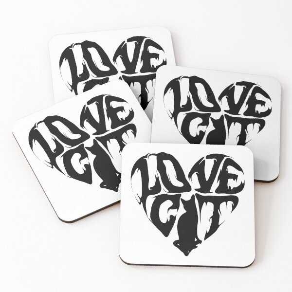 Item preview, Love cats designed and sold by ARTSYILA.