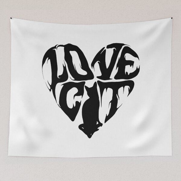 Item preview, Love cats designed and sold by ARTSYILA.