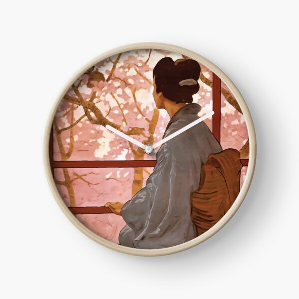 Madama Butterfly Vintage Clock