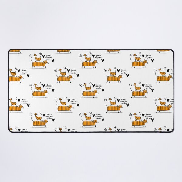 Item preview, Home is where your cats live- Funny Cat Meme designed and sold by 99organizersd.