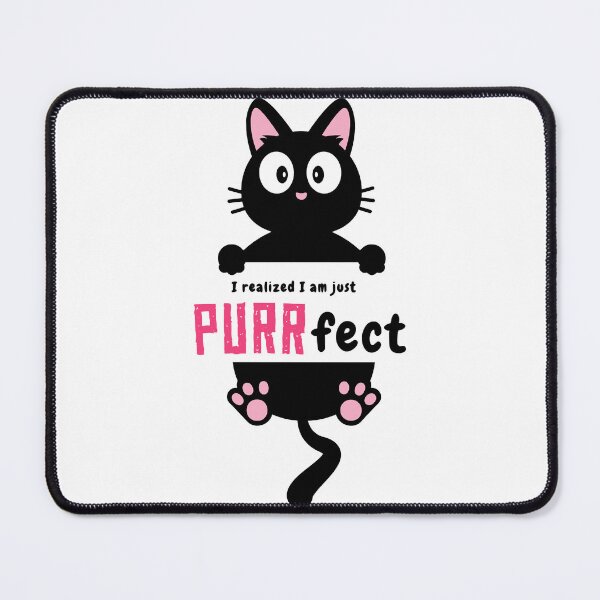 Item preview, I am Purrfect my Life is Purrfect- Funny Cat Quote  designed and sold by 99organizersd.