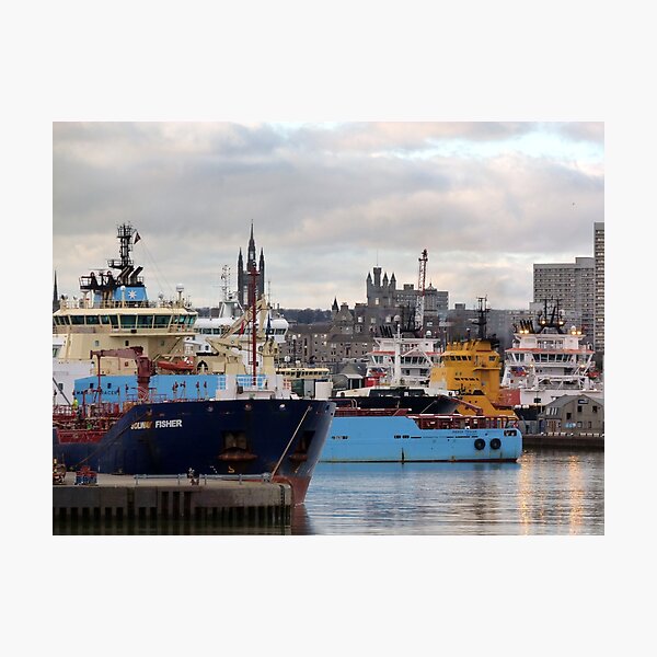 Aberdeen Harbour 2 Photographic Print