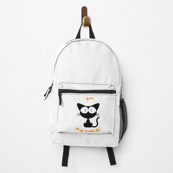Item preview, I am PURRfectly normal! Sarcastic Funny Cat Meme cats  designed and sold by 99organizersd.