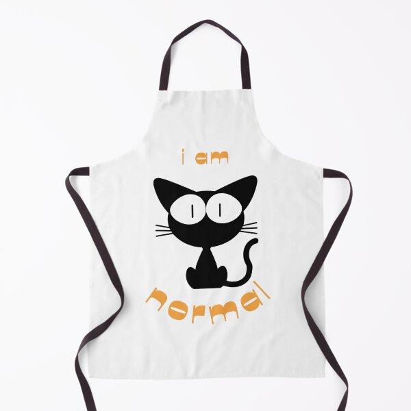 Item preview, I am PURRfectly normal! Sarcastic Funny Cat Meme cats designed and sold by 99organizersd.