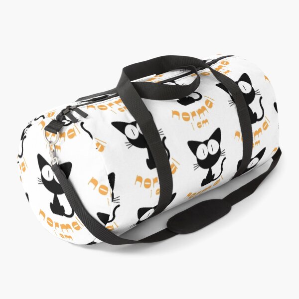 Item preview, I am PURRfectly normal! Sarcastic Funny Cat Meme cats  designed and sold by 99organizersd.
