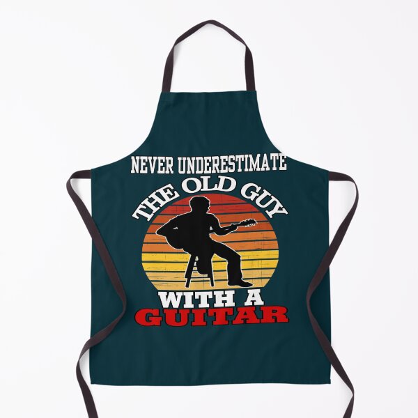 Item preview, Never Underestimate The Old Guy With A guitar  designed and sold by CharliJane09.