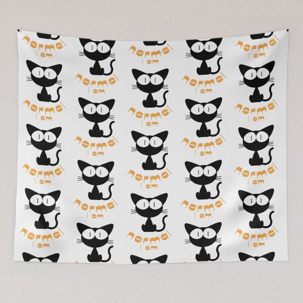 Item preview, I am PURRfectly normal! Sarcastic Funny Cat Meme cats  designed and sold by 99organizersd.