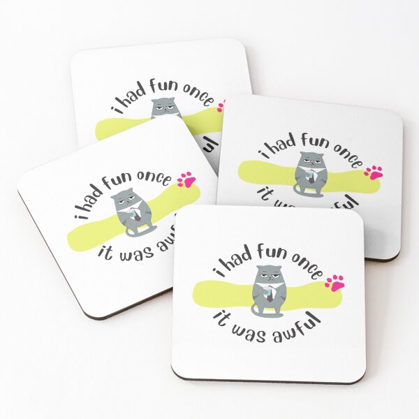 Item preview, I had fun once, it was awful!- Funny Cat Meme designed and sold by 99organizersd.