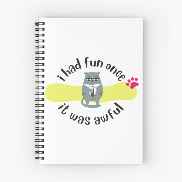 Item preview, I had fun once, it was awful!- Funny Cat Meme designed and sold by 99organizersd.