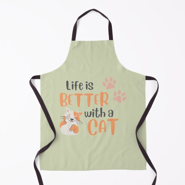 Item preview, life is better with a cat designed and sold by 99organizersd.