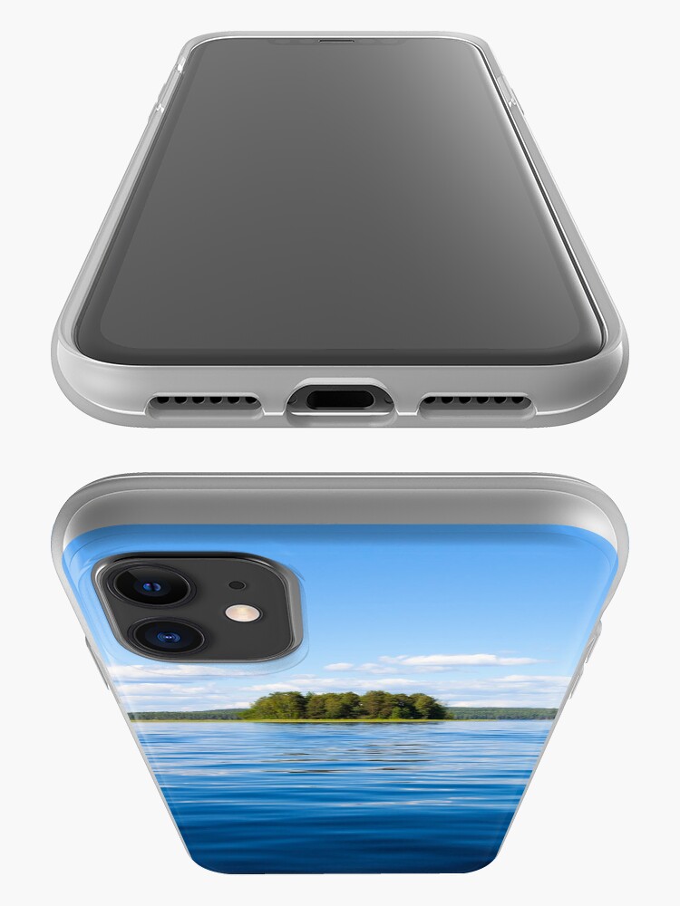 Alternate view of Finland lake scape at summer iPhone Case & Cover