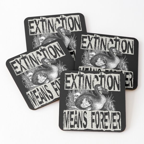 Item preview, Extinction Means Forever designed and sold by Paparaw.