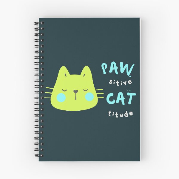 Item preview, PAWsitive CATtitude- Funny Cat Meme  designed and sold by 99organizersd.