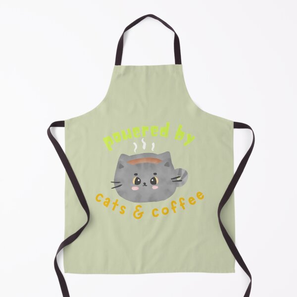 Item preview, Powered by Cats _amp_ Coffee- Funny Cat Meme designed and sold by 99organizersd.