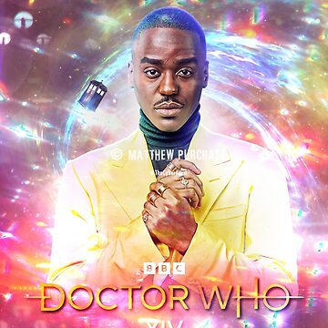 Artwork thumbnail, (watermarked) Ncuti Gatwa 14th Doctor - % to charity - By the original artist by TheCyberdevil