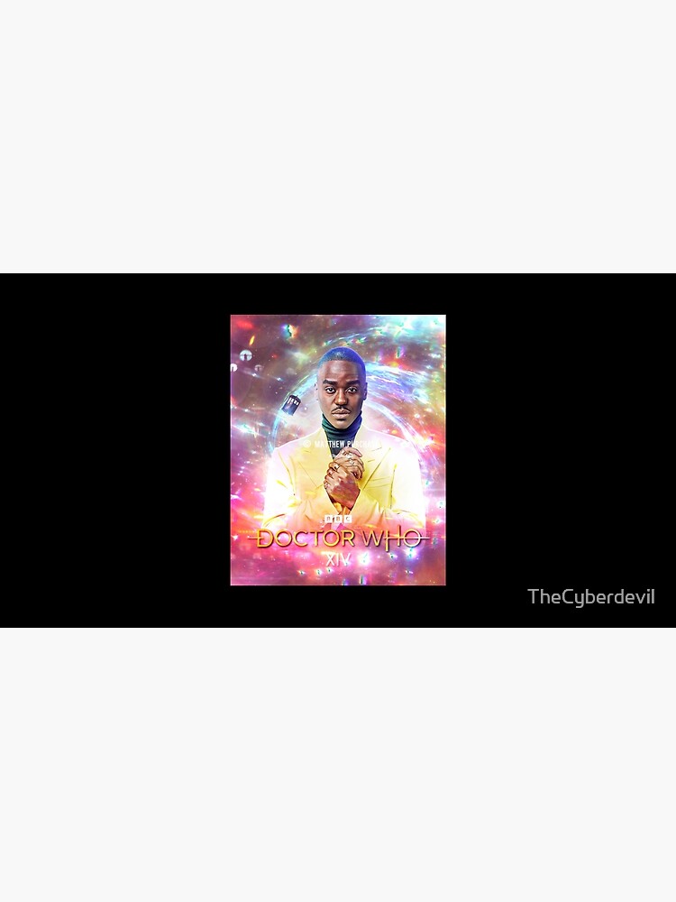 Thumbnail 5 of 5, Mouse Pad, (watermarked) Ncuti Gatwa 14th Doctor - % to charity - By the original artist designed and sold by TheCyberdevil.