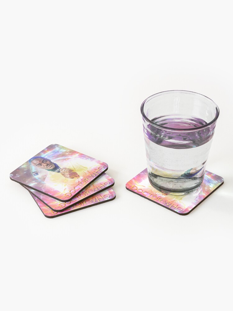 Thumbnail 2 of 5, Coasters (Set of 4), (watermarked) Ncuti Gatwa 14th Doctor - % to charity - By the original artist designed and sold by TheCyberdevil.