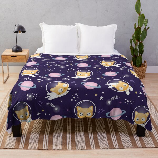 Item preview, Cute Cat Astronaut Home Decoration Pattern Seemless designed and sold by CustomAssist.