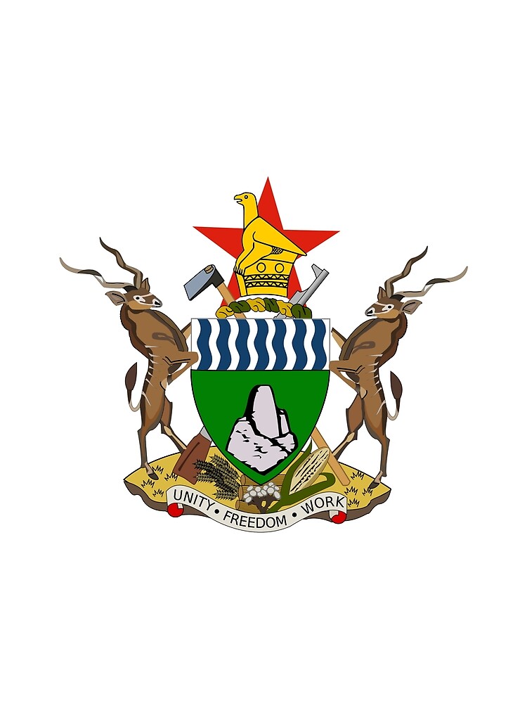 Zimbabwe National Coat Of Arms