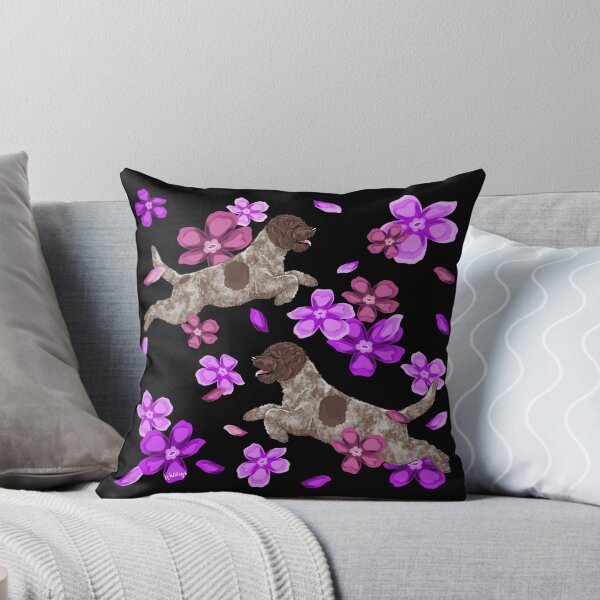 Item preview, Lagotto Romagnolo Flowers Multi designed and sold by waldogs.