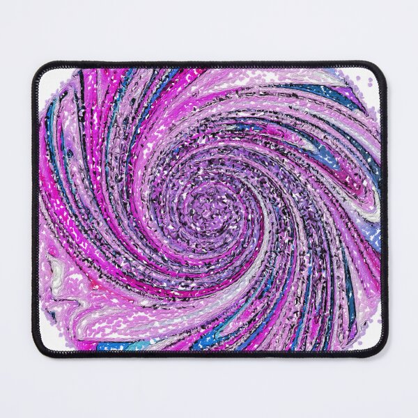 Item preview, Spinning Wave in a Circle  pink purple  designed and sold by FancyFriendship.