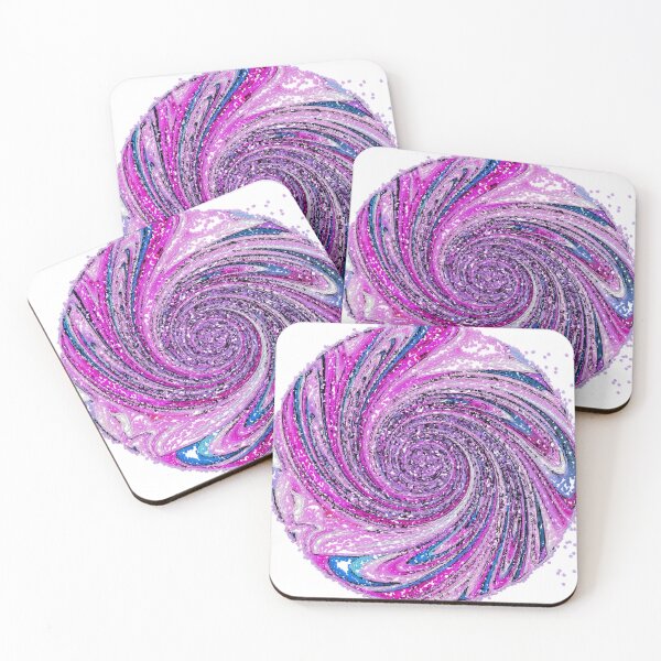 Item preview, Spinning Wave in a Circle  pink purple  designed and sold by FancyFriendship.