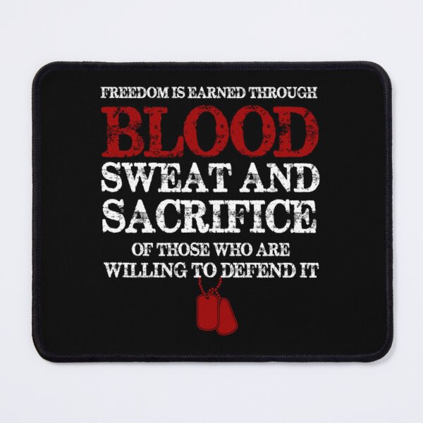 Item preview, Freedoom is earned though BLOOD designed and sold by aryagiri.