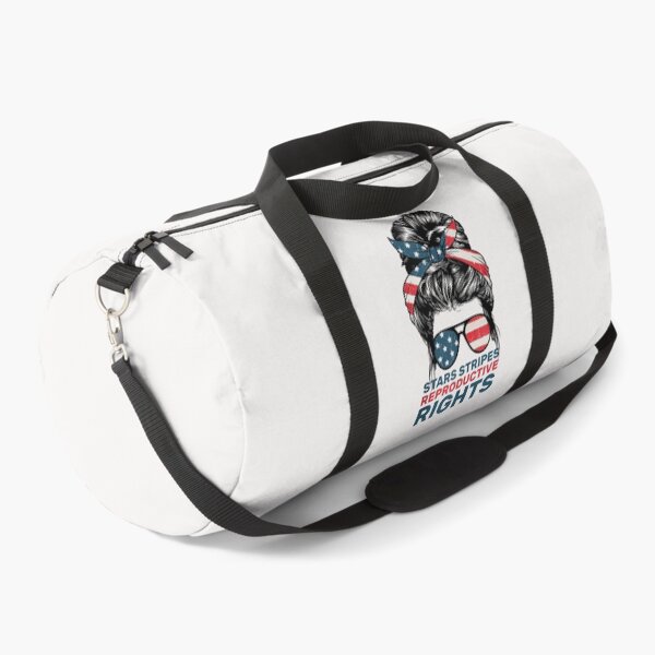 Item preview, Messy Bun American Flag, Stars Stripes Reproductive Rights T Shirt designed and sold by Dieter-Marshall.