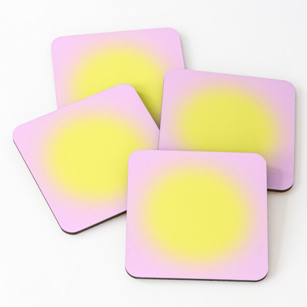 Item preview, Healing With Pink and Yellow Aura Gradient Ombre Sombre Abstract  designed and sold by Tamas Das.